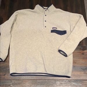 Cream Patagonia Snychilla Pullover